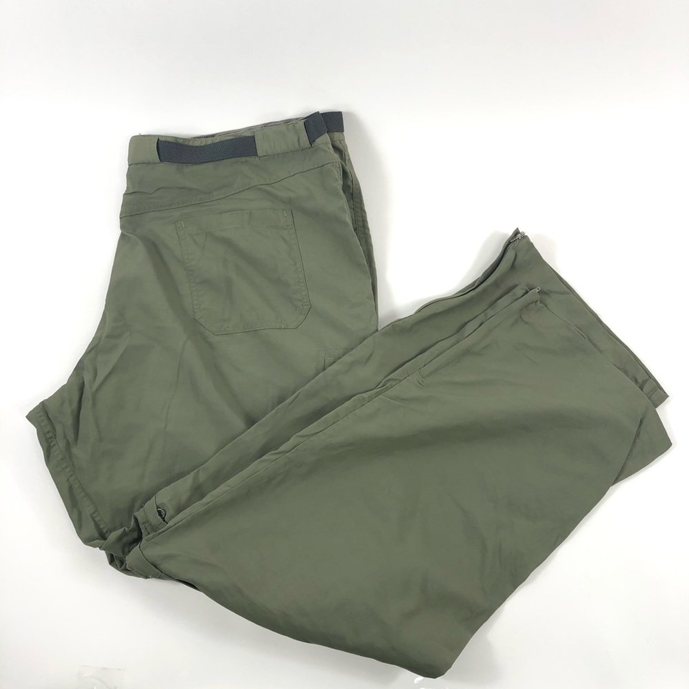 Alpine Designs Pants Mens XXL Zip Off Shorts Green
